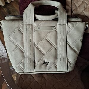 Lug Dory Matte Luxe VL Crossbody Bag Sand (North Star Cream interior)